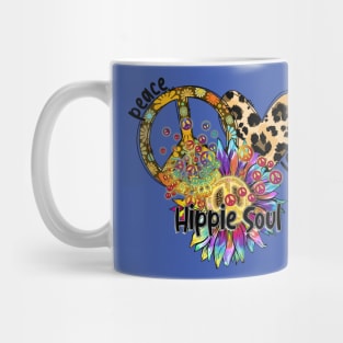 Peace Love Hippie Soul Mug